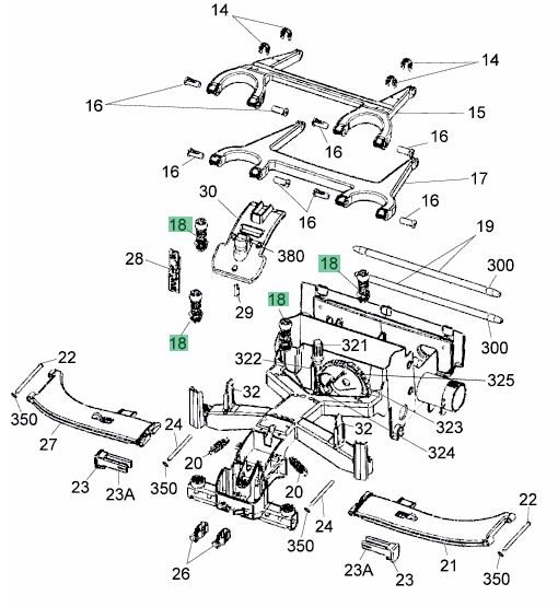 Robomow RS TRAGGELENK gebraucht MSB6002B