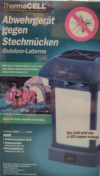 ThermaCELL Abwehrgerät gegeben Stechmücken