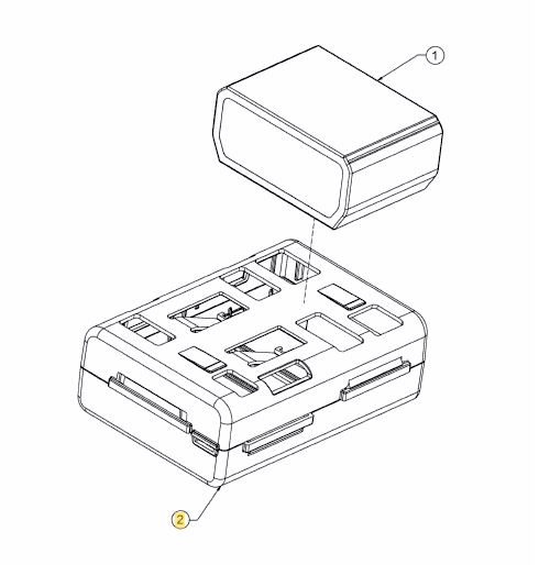 Robomow RK BATTERIEHALTER 731-22953